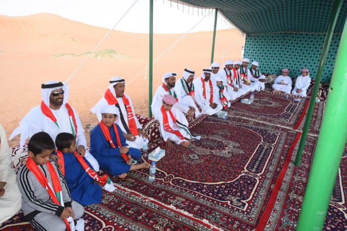 بحضور مسلم بن حم.. ملتقى التراث الإماراتي يحتفل بالعيد الوطني الـ48